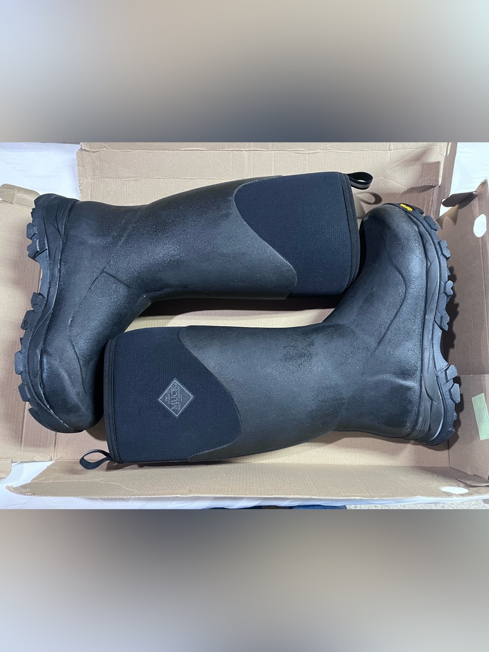 The Original Muck Arctic Ice Grip Vibram Men's Black Tall Waterproof Boots